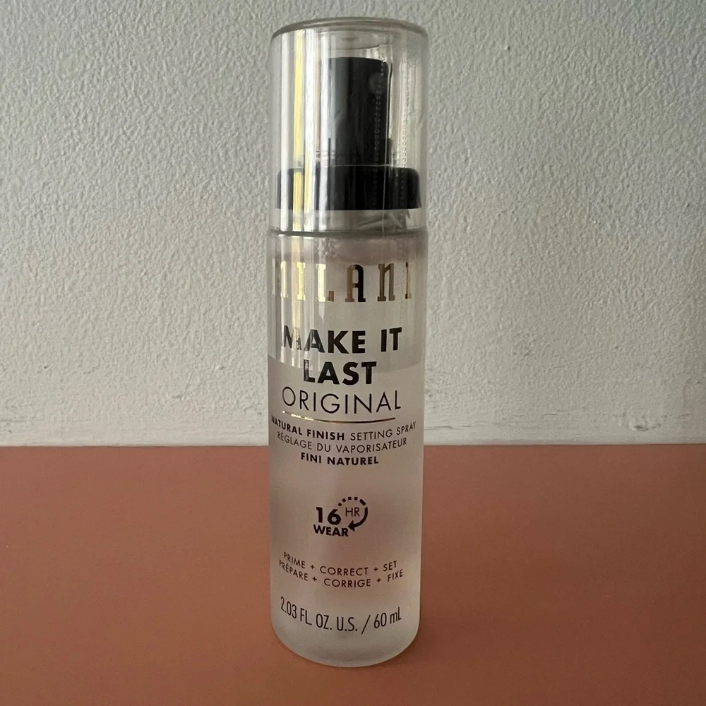 Milani MAKE IT LAST ORIGINAL - NATURAL FINISH SETTING SPRAY - full size new